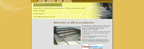 DB Groundworks Website - Fareham
